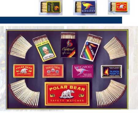 RED PHOSPHOROUS SAFETY MATCHES